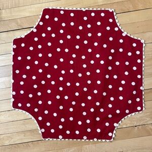 Handmade Polka Dot Table Topper